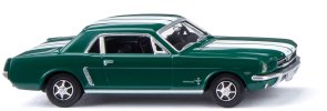 Ford Mustang Coupé. Mossgrön.