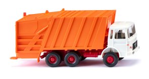Sopbil (MAN). Vit/Orange.