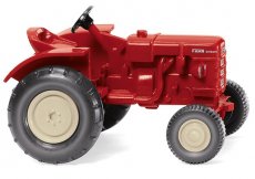 Röd traktor 1954-58