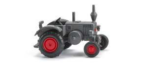 Traktor Lanz Bulldog. Grå.