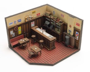 Caféinredning. Byggsats.