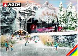 Adventskalender 2026 med figurer. H0.