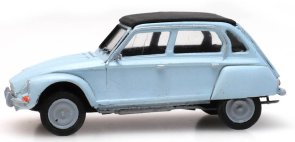 Citroën Dyane. Blå.