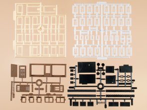 "Scratch-building sets for residential buildings".