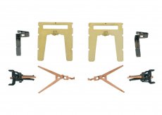 Strömledande kortkoppel 2 st/fp