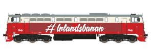 Diesellok Indlandsbanan TMZ 1413. DC med LokSound.
