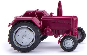 Traktor Lanz D 2016. Vinröd.