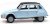 Citroën Dyane. Blå.