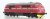 Diesellok Inlandsbanan TMX 1016. DC