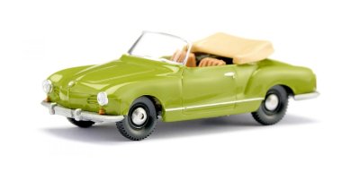 VW Karmann Ghia Cab. Grön.