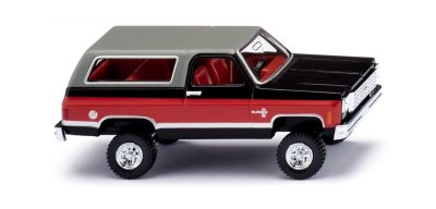 Chevrolet K5 Blazer. Svart.