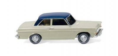 Ford Taunus 12M. Kiselgrå/Koboltblå. 1962-1966.