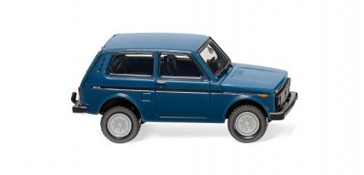 Lada Niva. Azurblå.