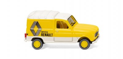 Renault R4. Renault Service.