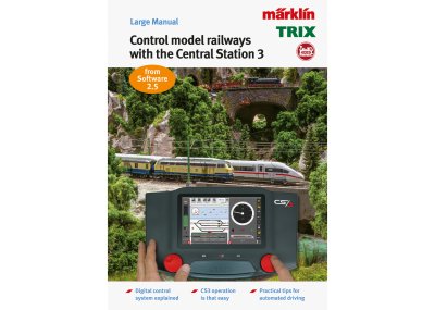 Model Railroad Manual Digital Control with the Märklin Central Station 3