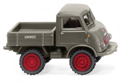 Unimog U 401. Mossgrå. 1950