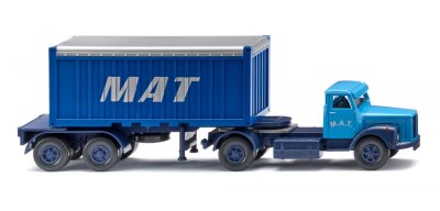 Scania Containerlastbil 20'. M.A.T.