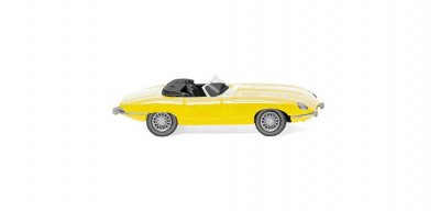 Jaguar E-Type. Gul.