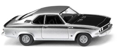 Opel Manta A GT/E. Silvermetallic.