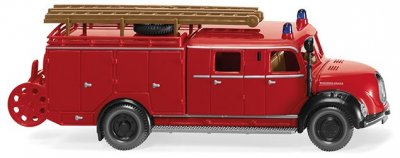 Brandbil LF 16 Magirus. 1956