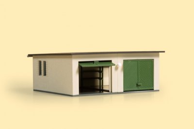 Dubbelgarage.
