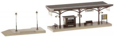 Täckt plattform / perrong.