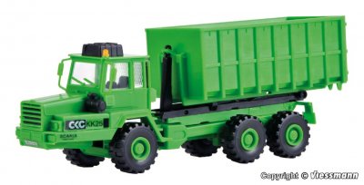 Dumper med container