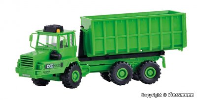 Dumper med container