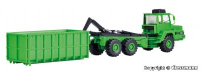 Dumper med container
