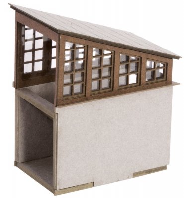 Plattformsnedgång. Laserskuren.