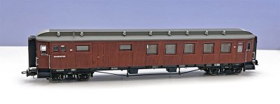 2 Kl. Person-, Reisegods- og Konduktørvogn BF32 412. NSB.