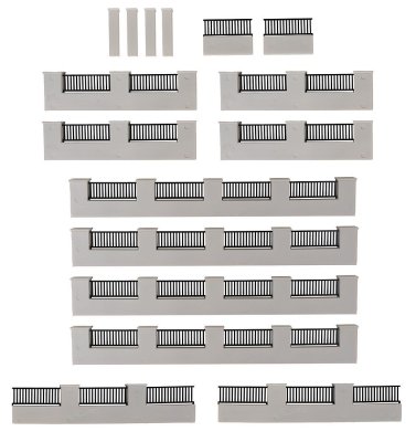Wall fence.