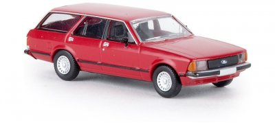 Röd Ford Granada