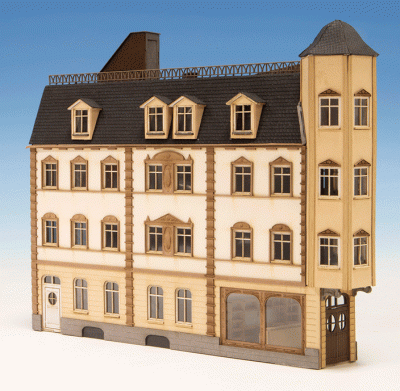 Stadshus, hörnhus 135° 