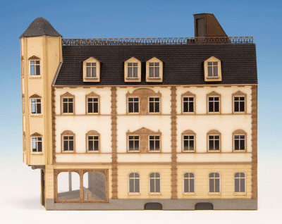 Stadshus, hörnhus 135° 