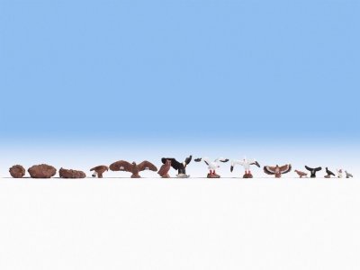 Träd med kvittrande fåglar