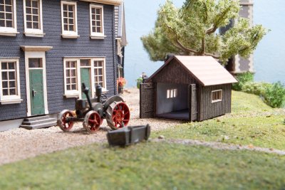 Litet Garage/Vedbod.