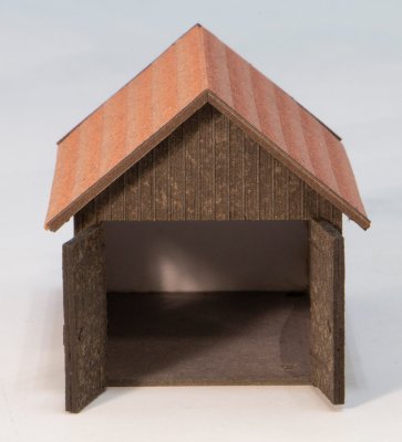 Litet Garage/Vedbod.