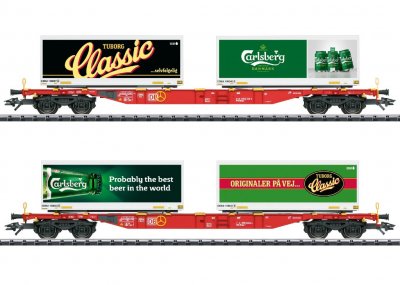 Carlsberg and Tuborg Container Transport Car Set
