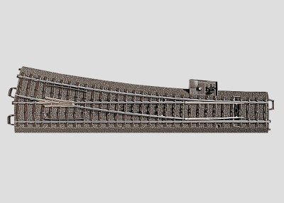 Höger slank växel märklin c-räls