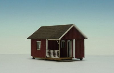 Svenskt litet "Sommarhus".