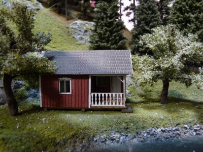 Svenskt litet "Sommarhus".