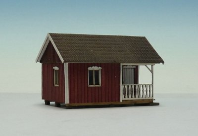 Svenskt litet "Sommarhus".