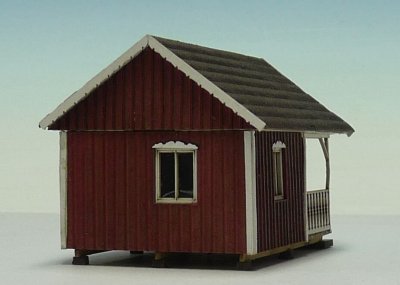 Svenskt litet "Sommarhus".