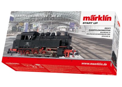 Ånglok Br 81 DB.