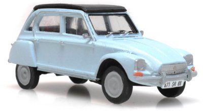 Citroën Dyane. Blå.