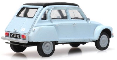 Citroën Dyane. Blå.