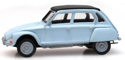 Citroën Dyane. Blå.