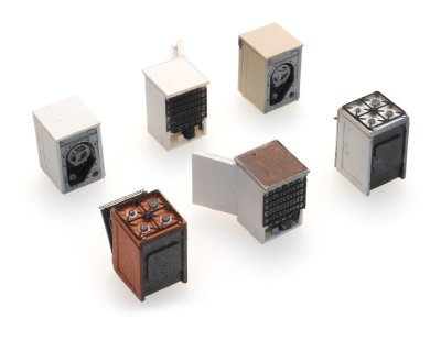 Köks- och hushållsapparater.