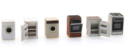 Köks- och hushållsapparater.